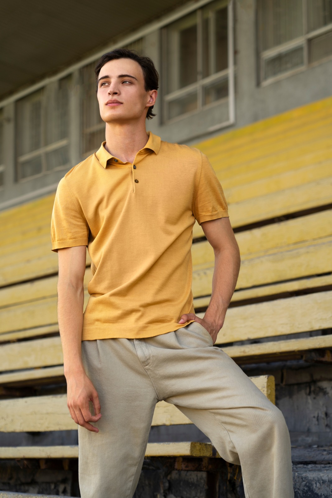Cotton Polo T-Shirt